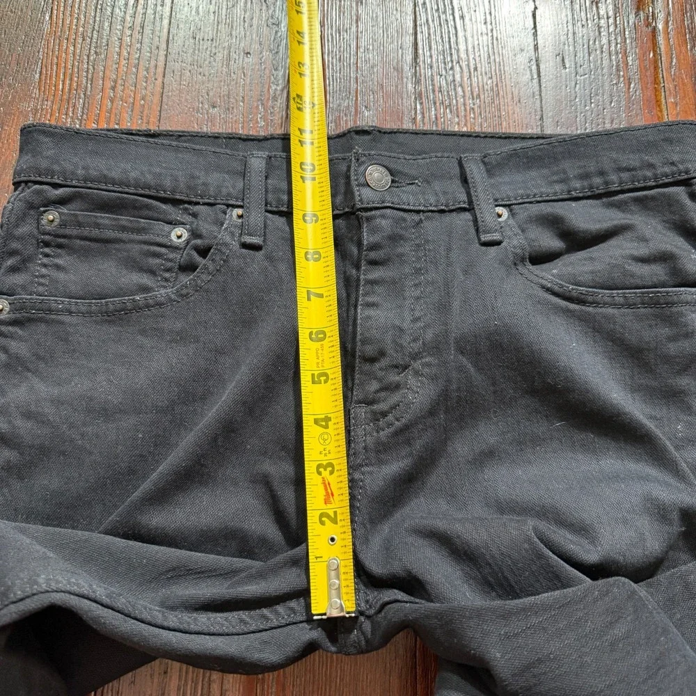 Levis 511 Jeans Mens 32x32 Black Slim Fit Stretch Denim Goth‎ Biker Punk